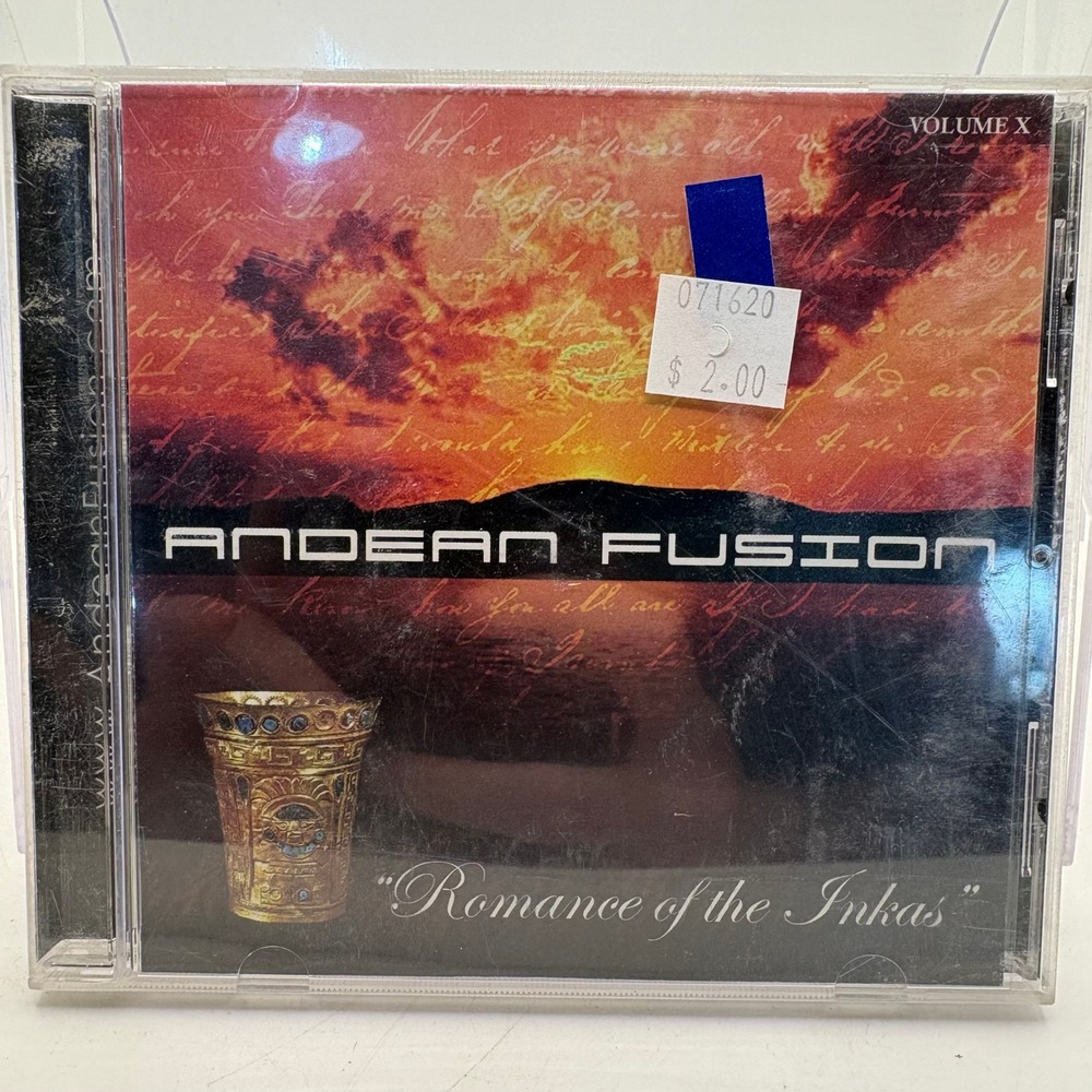 Andean Fusion Romance of the Inkas Volume X CD 2003 Inka Records World Music